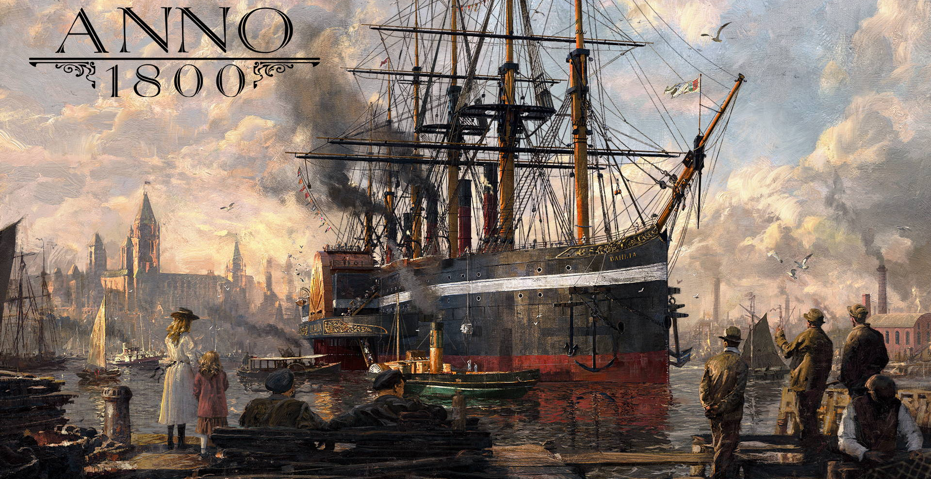 Обзор: Anno 1800 – лучшая экономическая стратегия сезона | VK Play