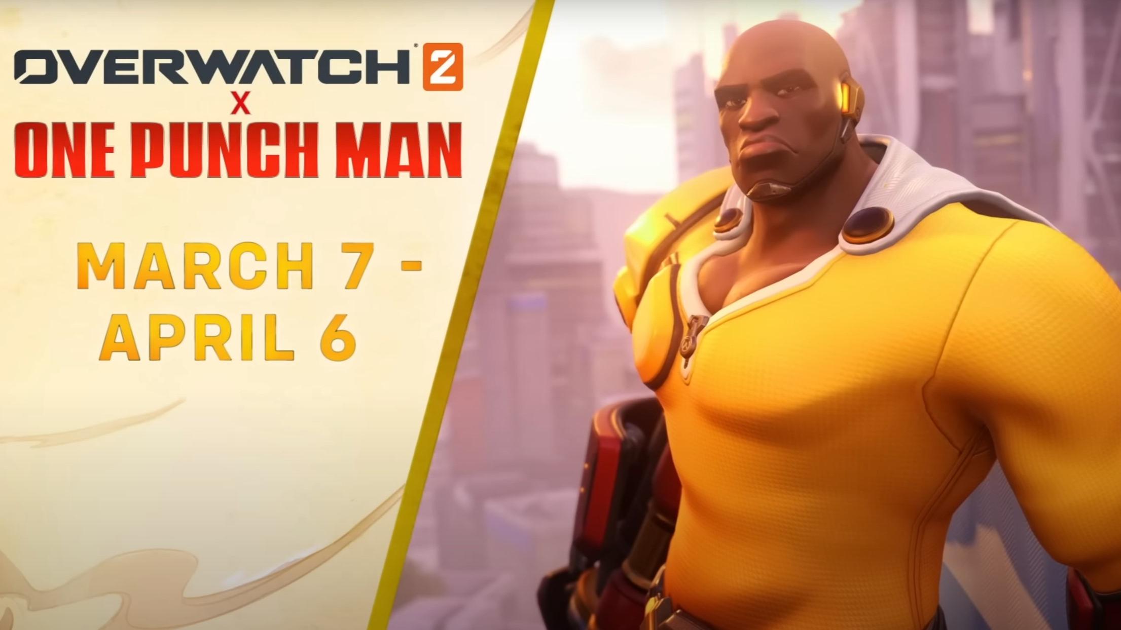 В Overwatch 2 пройдет коллаборация с аниме One-Punch Man