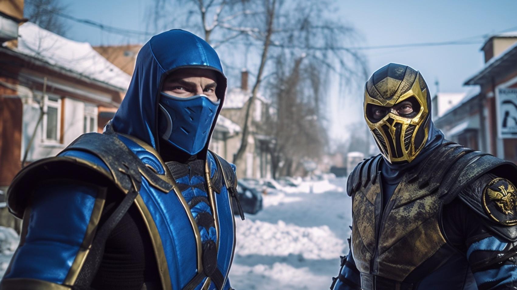 Нейросеть показала героев Mortal Kombat в современной России | VK Play