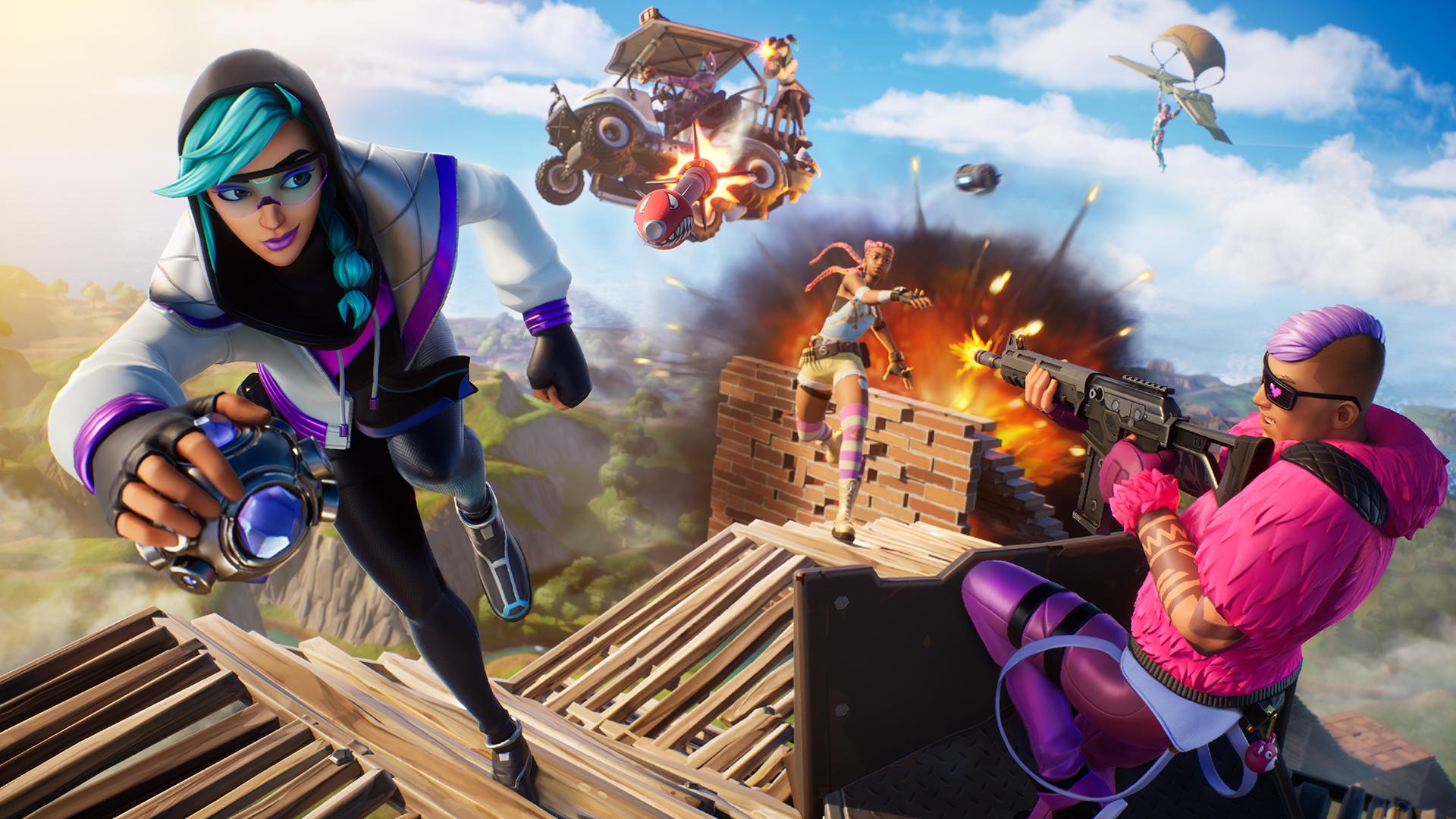 В сеть утекли скриншоты Fortnite с демонстрацией режима от первого лица |  VK Play