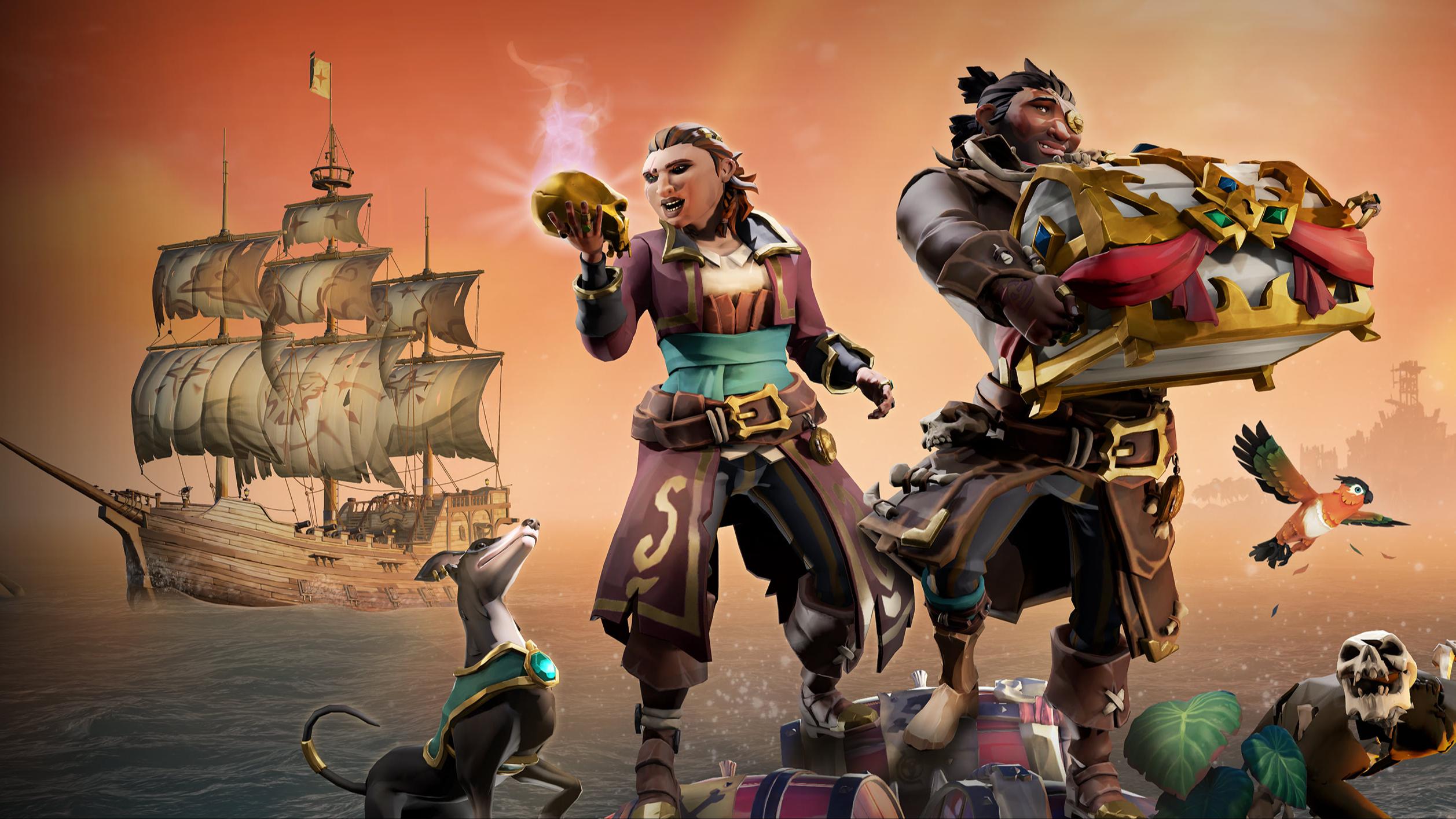 Десятый сезон с новыми механиками для Sea of Thieves перенесли на октябрь