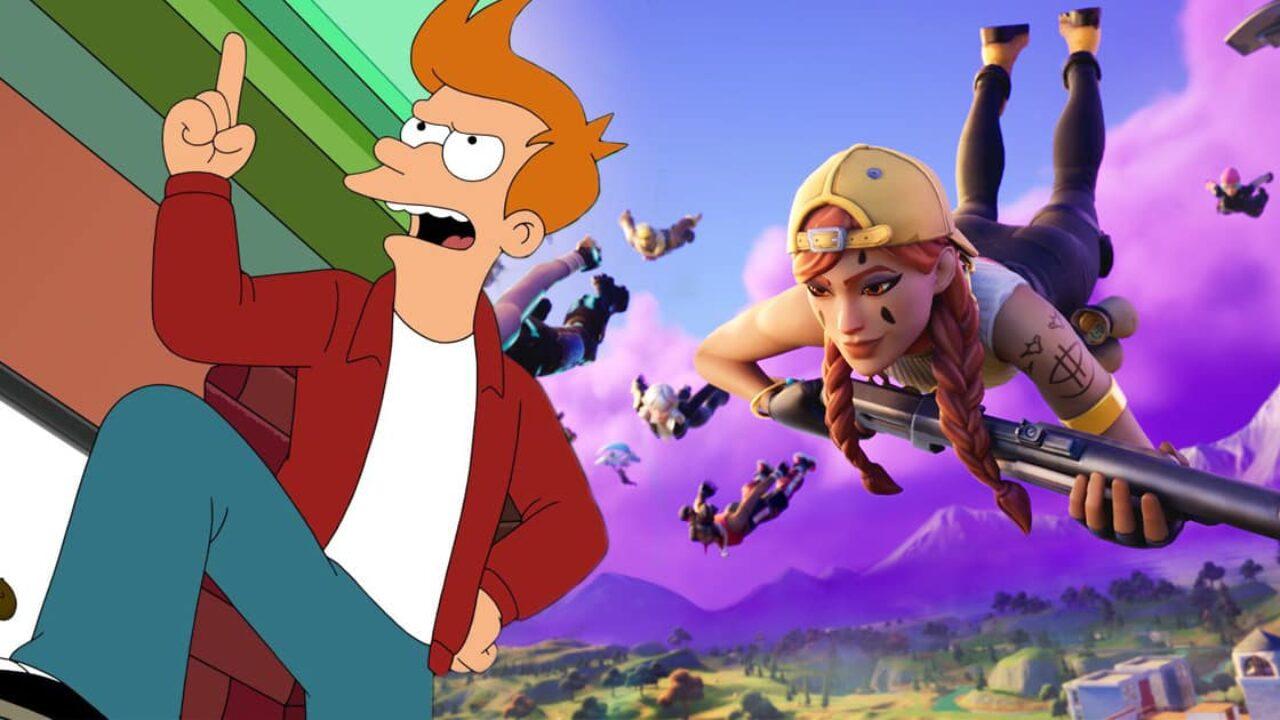 В Fortnite началось событие с «Футурамой» — Бендер, Фрай и Лила уже в игре  | VK Play