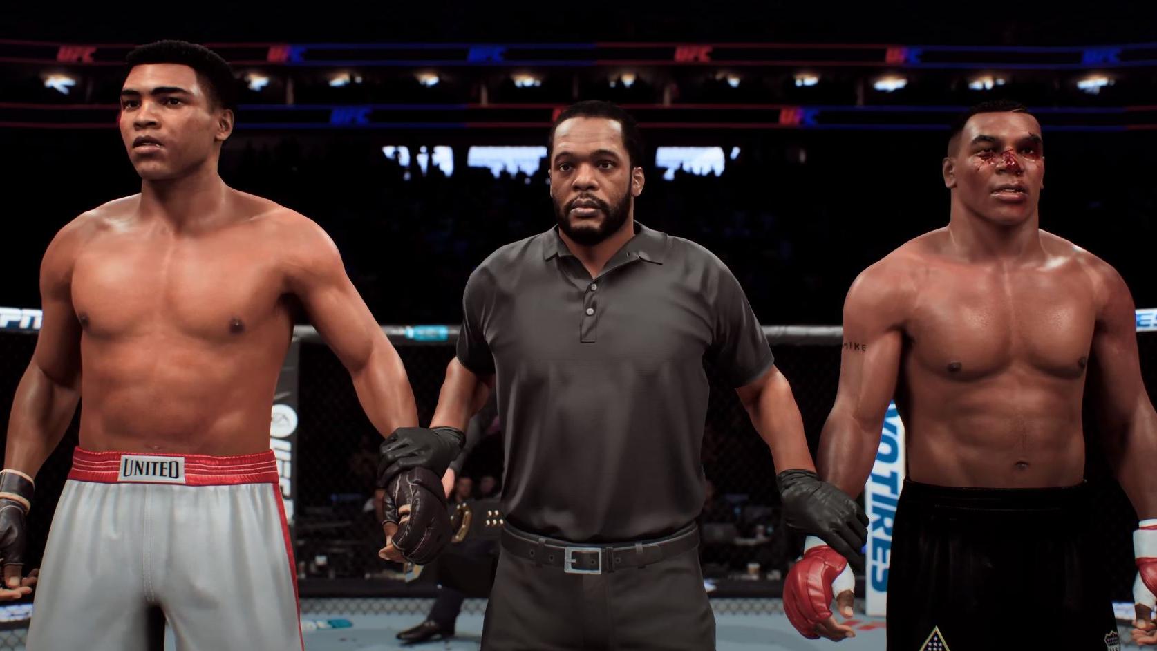 Мухаммед Али и Майк Тайсон: 9 минут геймплея EA Sports UFC 5 в 4K