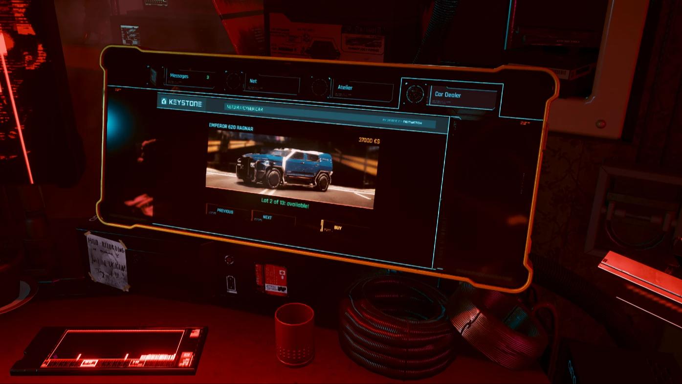 Мод Virtual Car Dealer для Cyberpunk 2077 | VK Play