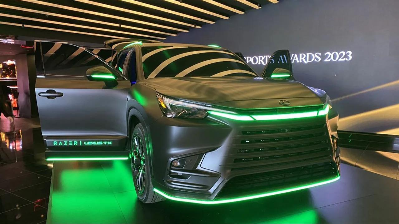 Razer и Lexus представили настоящий геймерский внедорожник