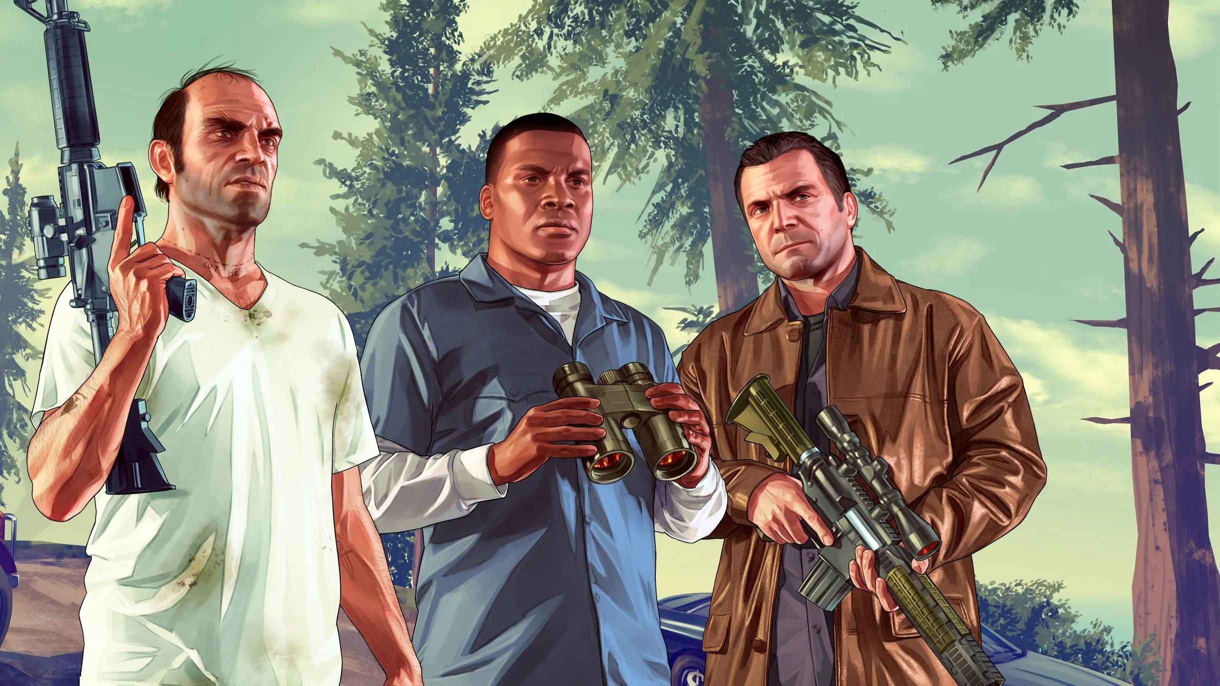 Гта 5 никто. Grand Theft auto 5 Франклин. Герои ГТА 5. Grand Theft auto 5 Тревор.