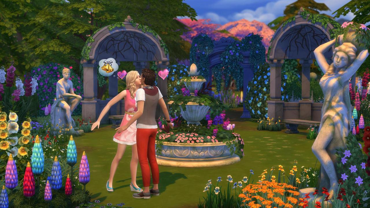 Стартовала бесплатная раздача The Sims 4: Romantic Garden Stuff | VK Play