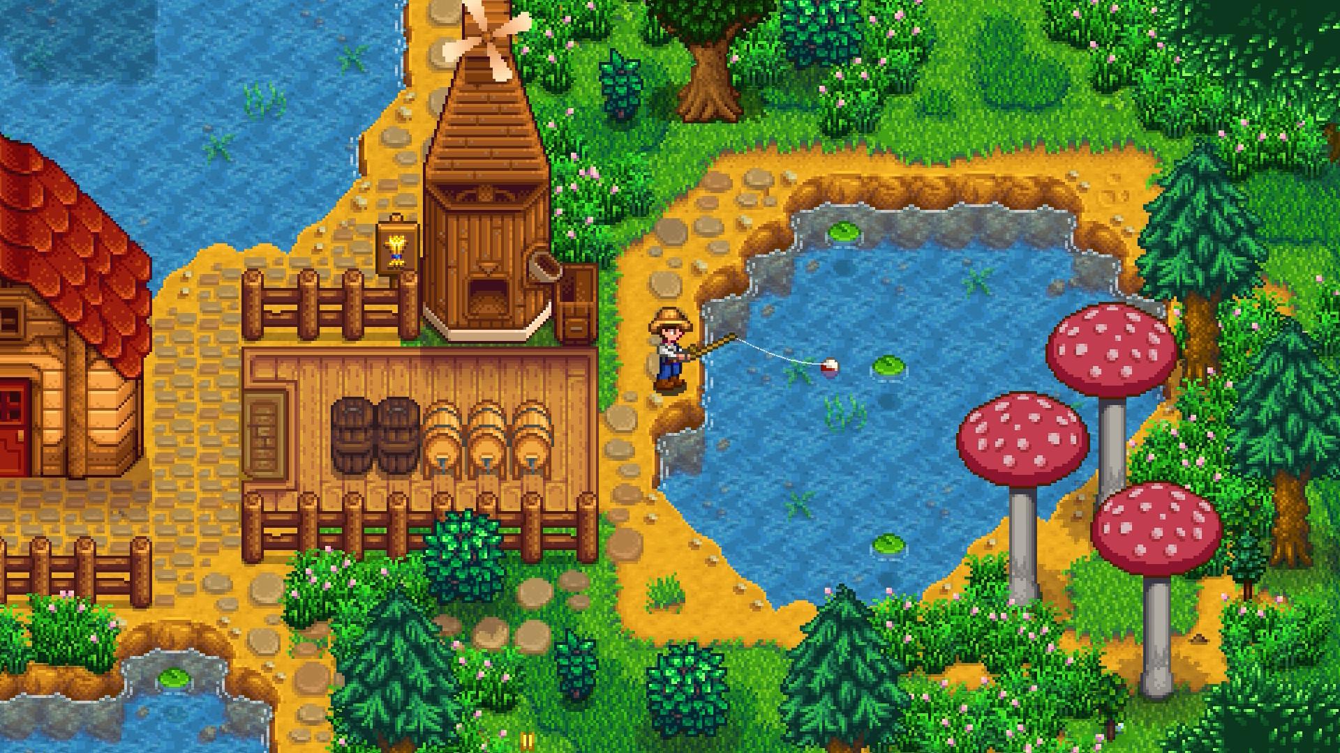 В Stardew Valley теперь можно пить майонез: вышло крупное обновление