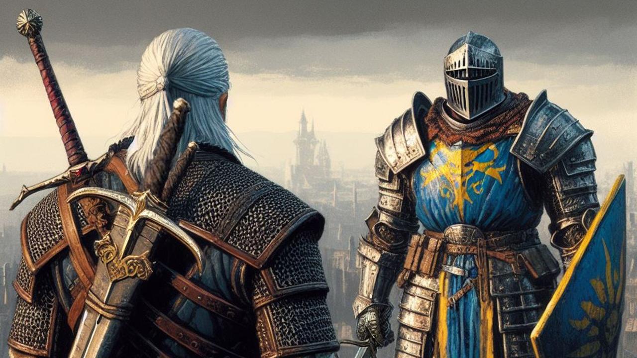 Нейросеть отправила Геральта в миры Dark Souls и «Зеленой мили»