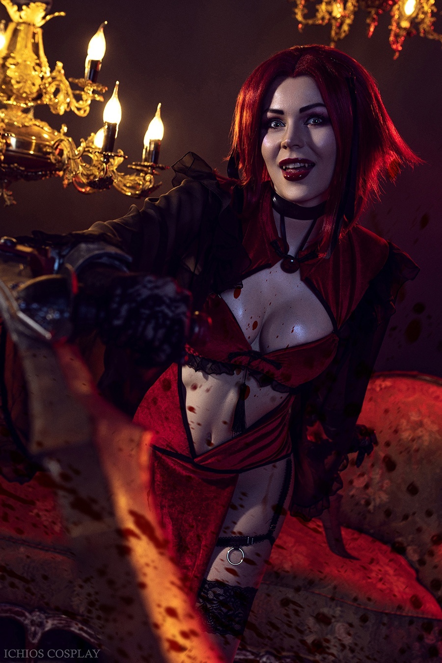 косплей Рэйн из <b>Bloodrayne</b> 2 картинка 1. Российская модель показала косплей...