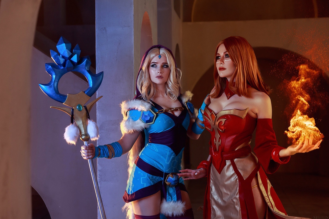 Lina cosplay dota фото 44