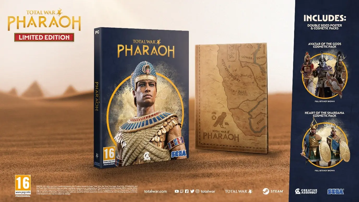 Анонсирована Total War: Pharaoh — предзаказы игры уже открыты | VK Play