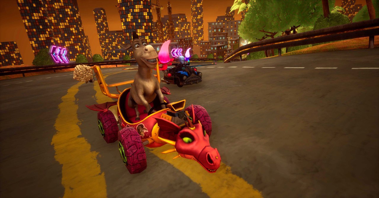 Шрек и Босс-молокосос: анонсирована DreamWorks All Star Kart Racing