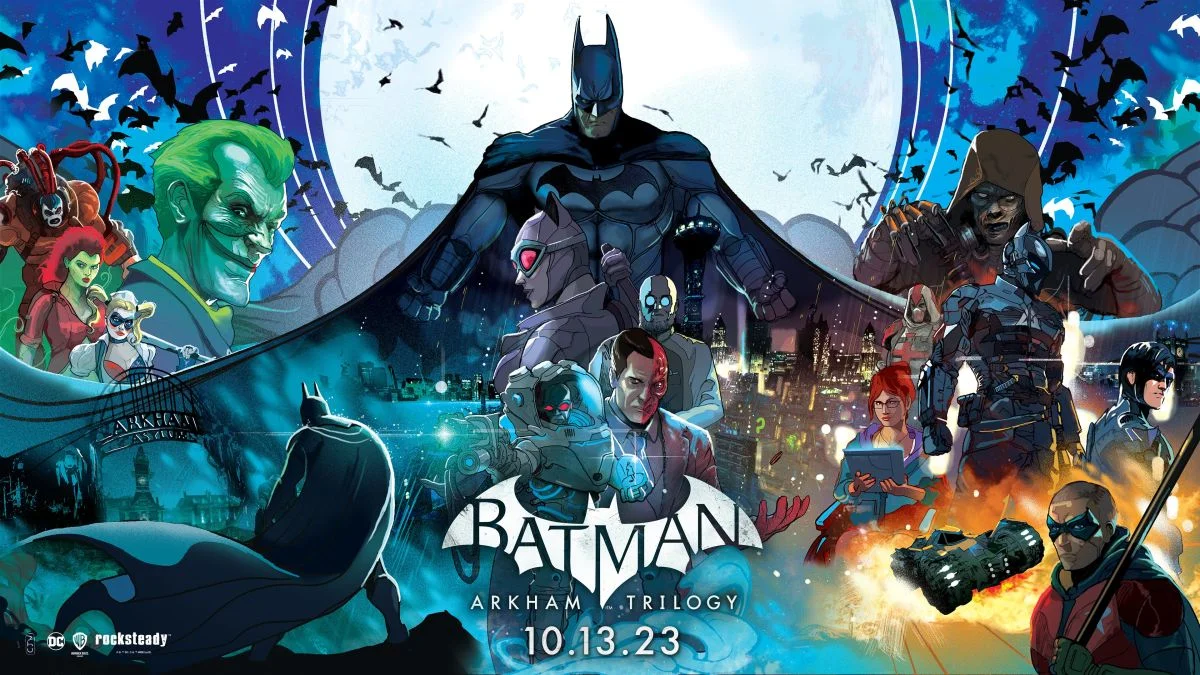 Объявлена дата выхода трилогии Batman: Arkham на Nintendo Switch