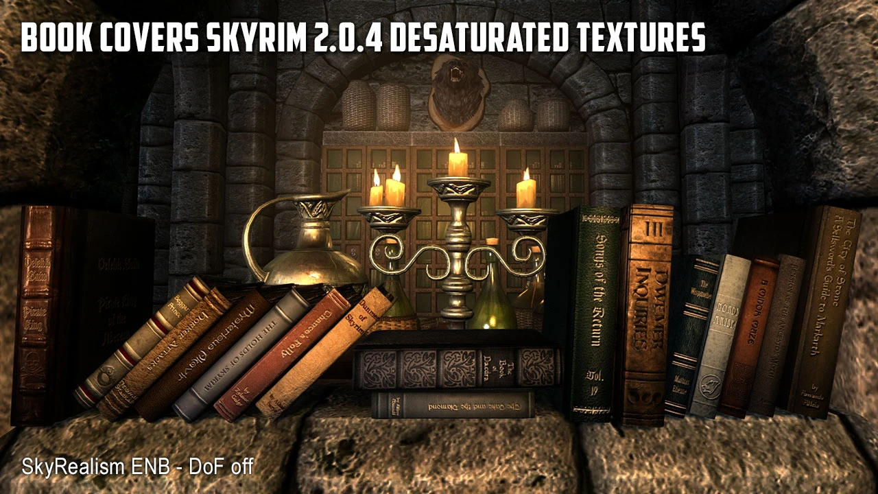 Текстуры книг (Book Covers) для Skyrim: Special Edition | VK Play