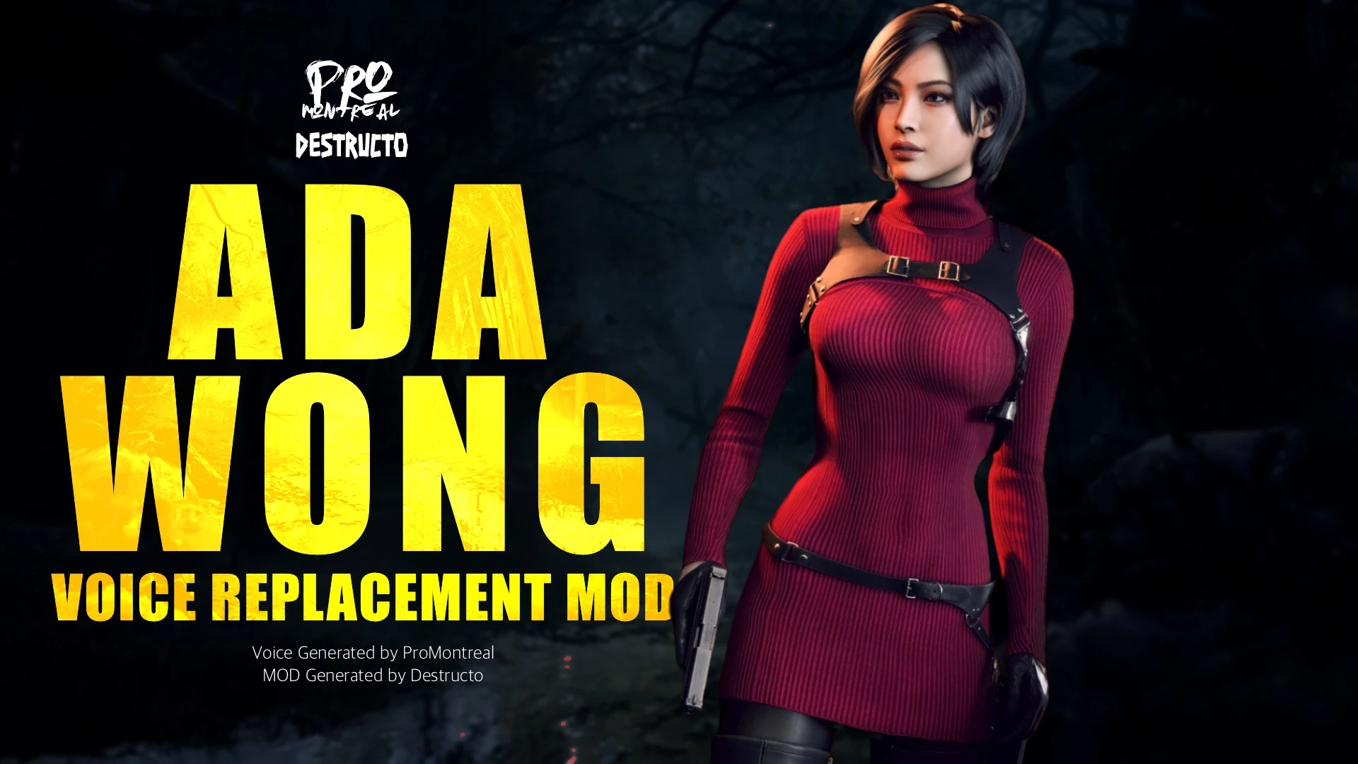 Мод Замена голоса Ады Вонг (Ada Wong Voice Replacement) на Resident Evil 4  Remake | VK Play