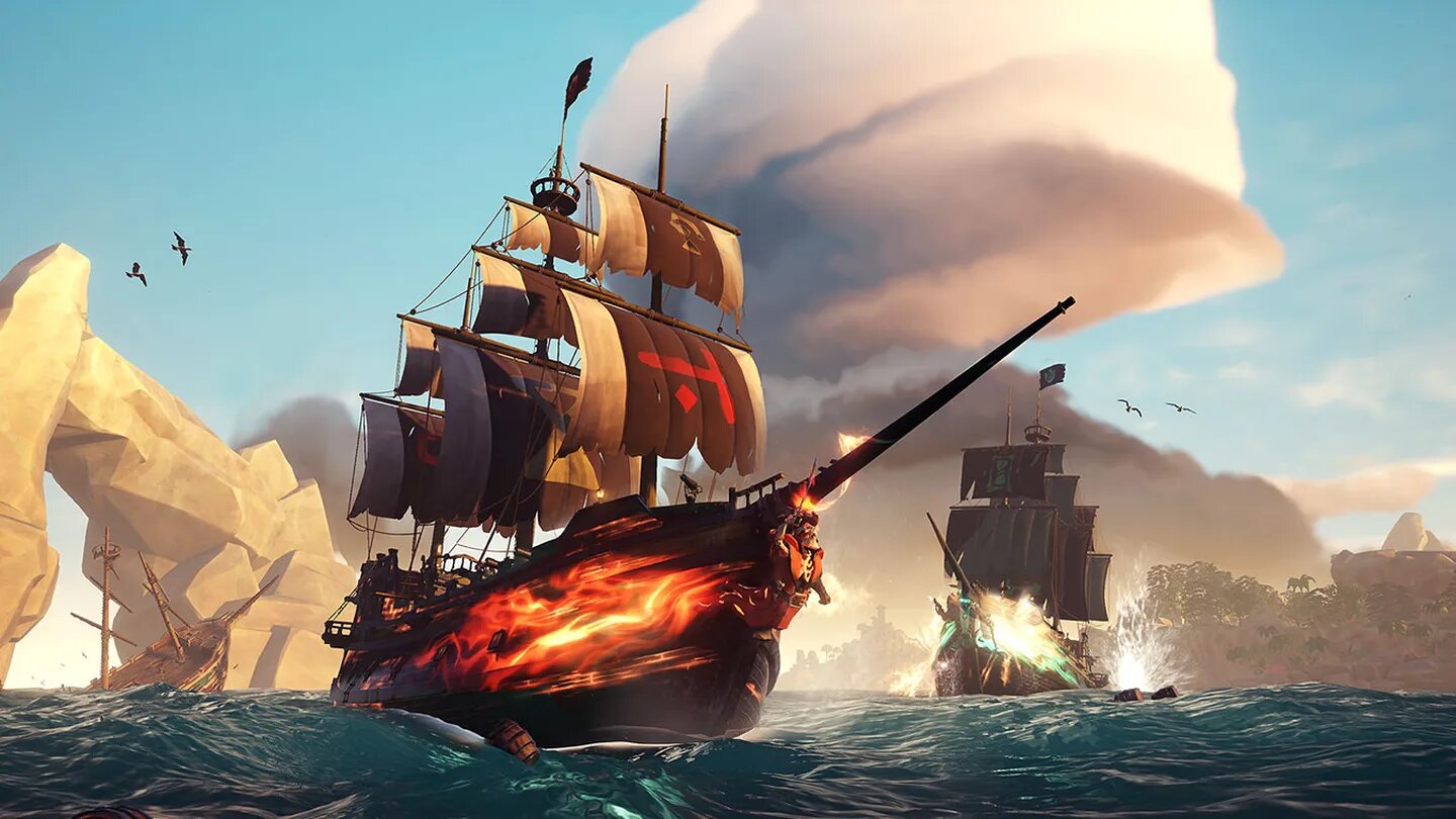 Битва при джубге 2020. Игра про море и корабли. Sea of Thieves. Sea of Thieves стрим. Пиратский симулятор.