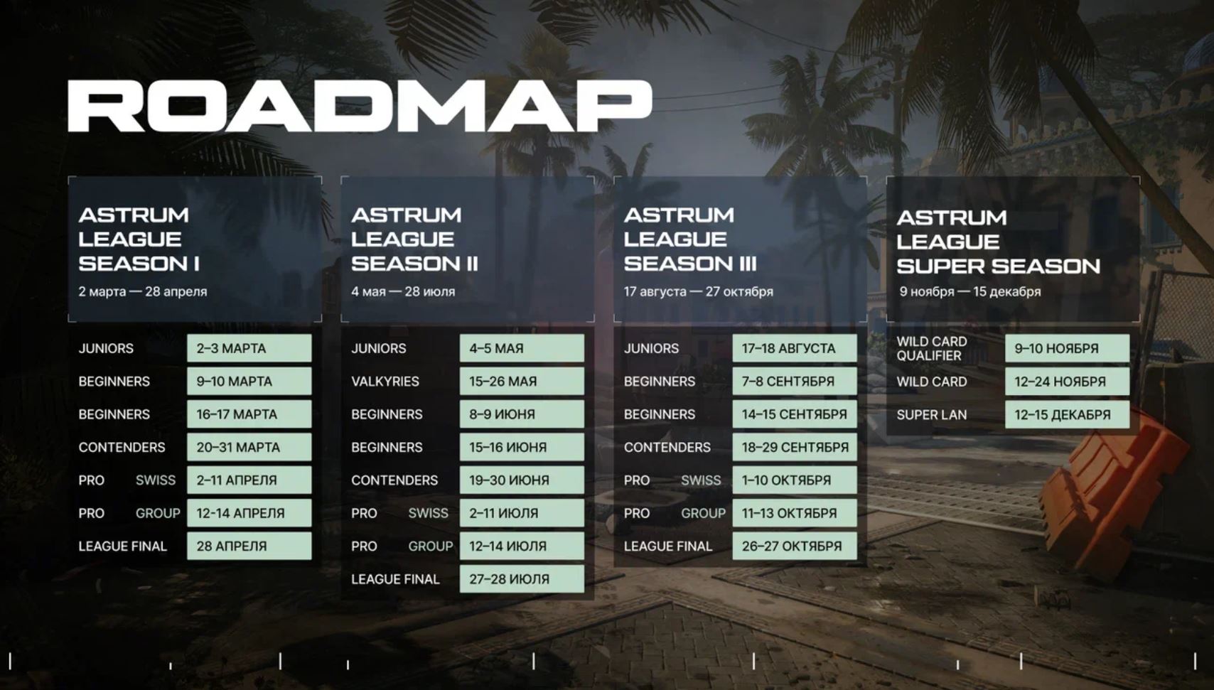 Astrum Entertainment анонсировала турнирную серию Warface Astrum League 2024