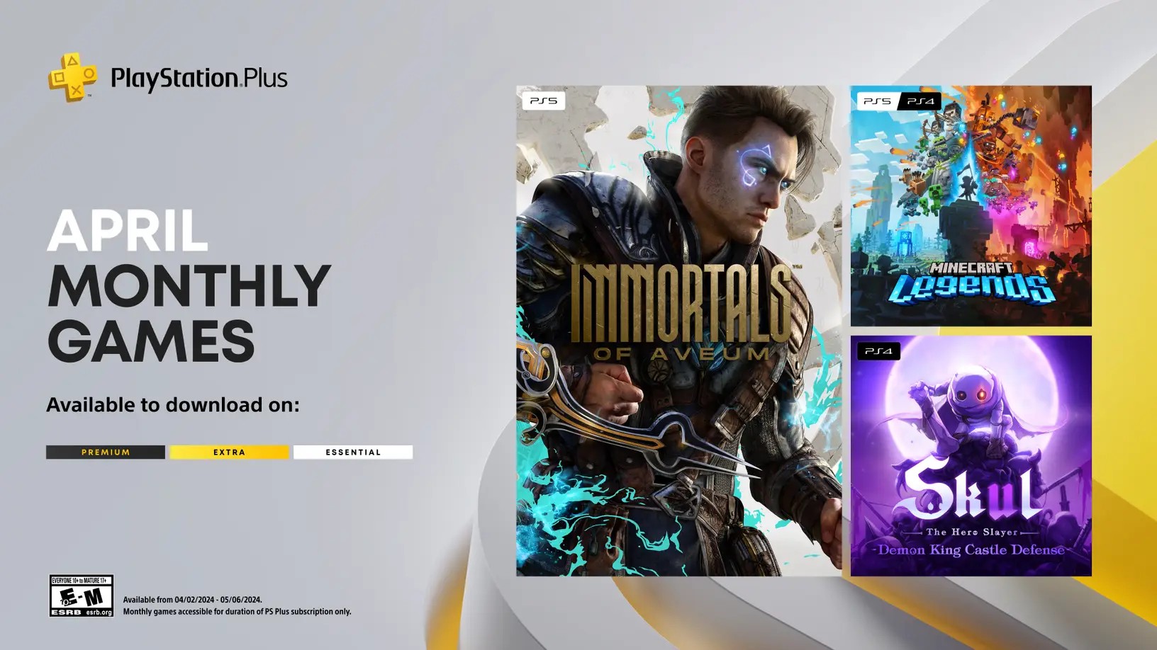 В апреле подписчики PS Plus получат Immortals of Aveum и еще две игры