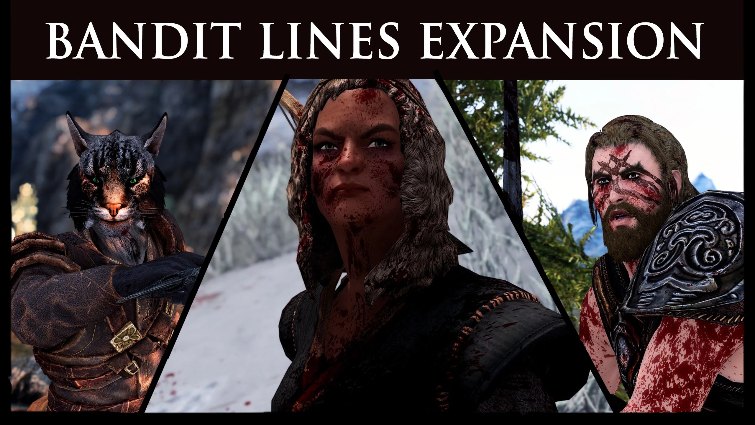 Мод Bandit Lines Expansion для The Elder Scrolls 5: Skyrim | VK Play