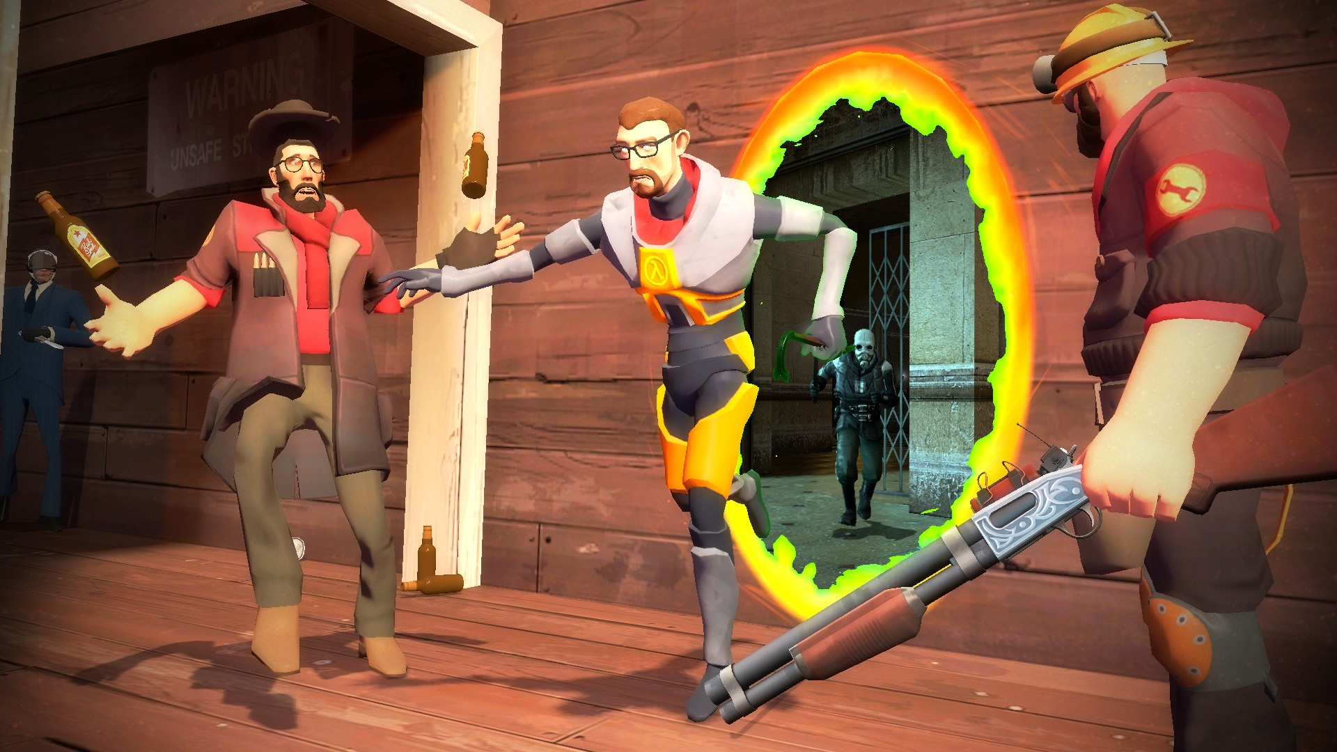 Гордон Фримен все сломал: в Team Fortress 2 обнаружили необычный баг