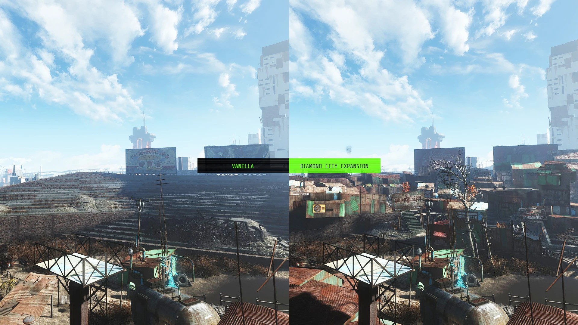 Мод Diamond City Expansion на Fallout 4 | VK Play