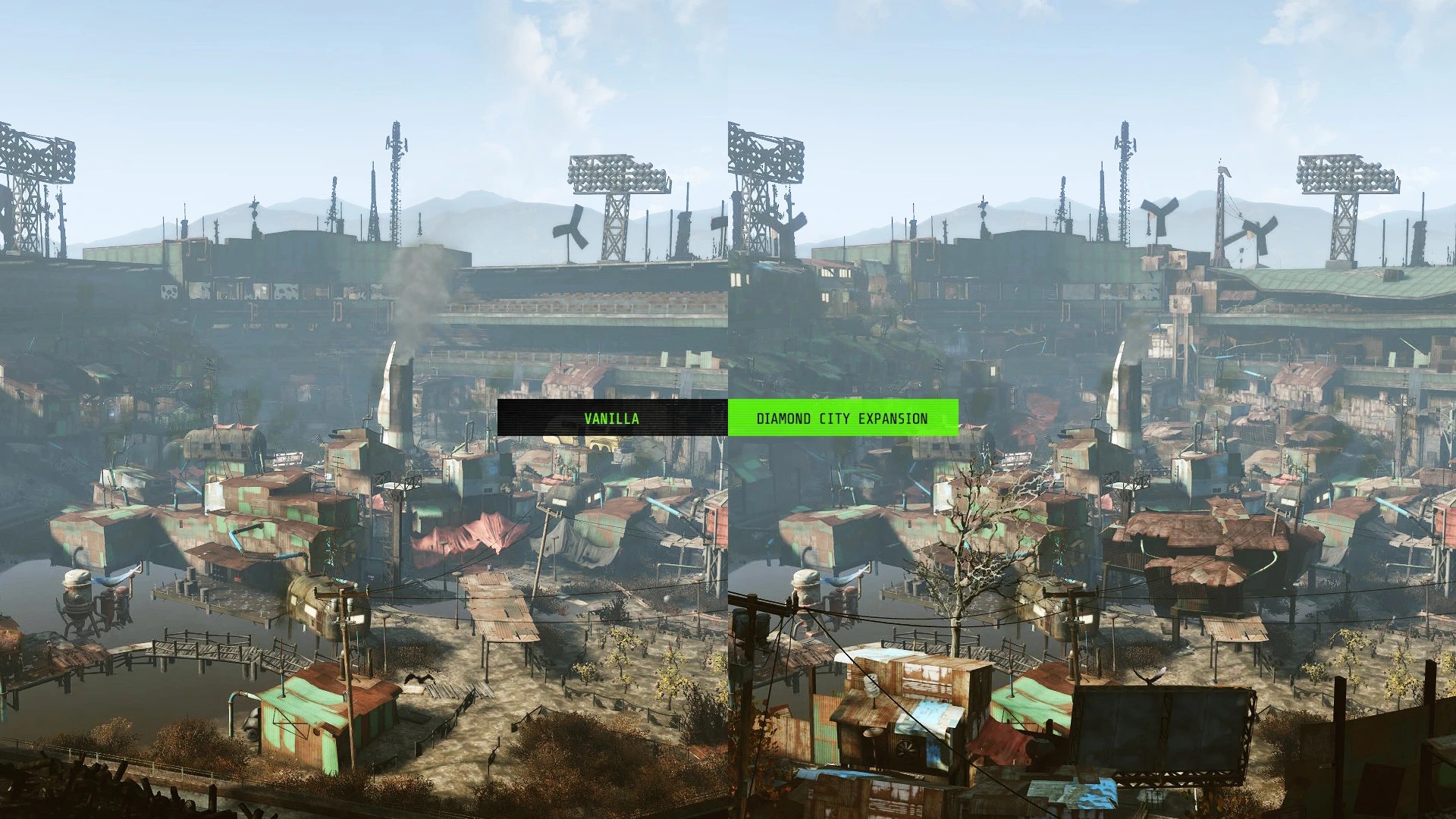 Мод Diamond City Expansion на Fallout 4 | VK Play