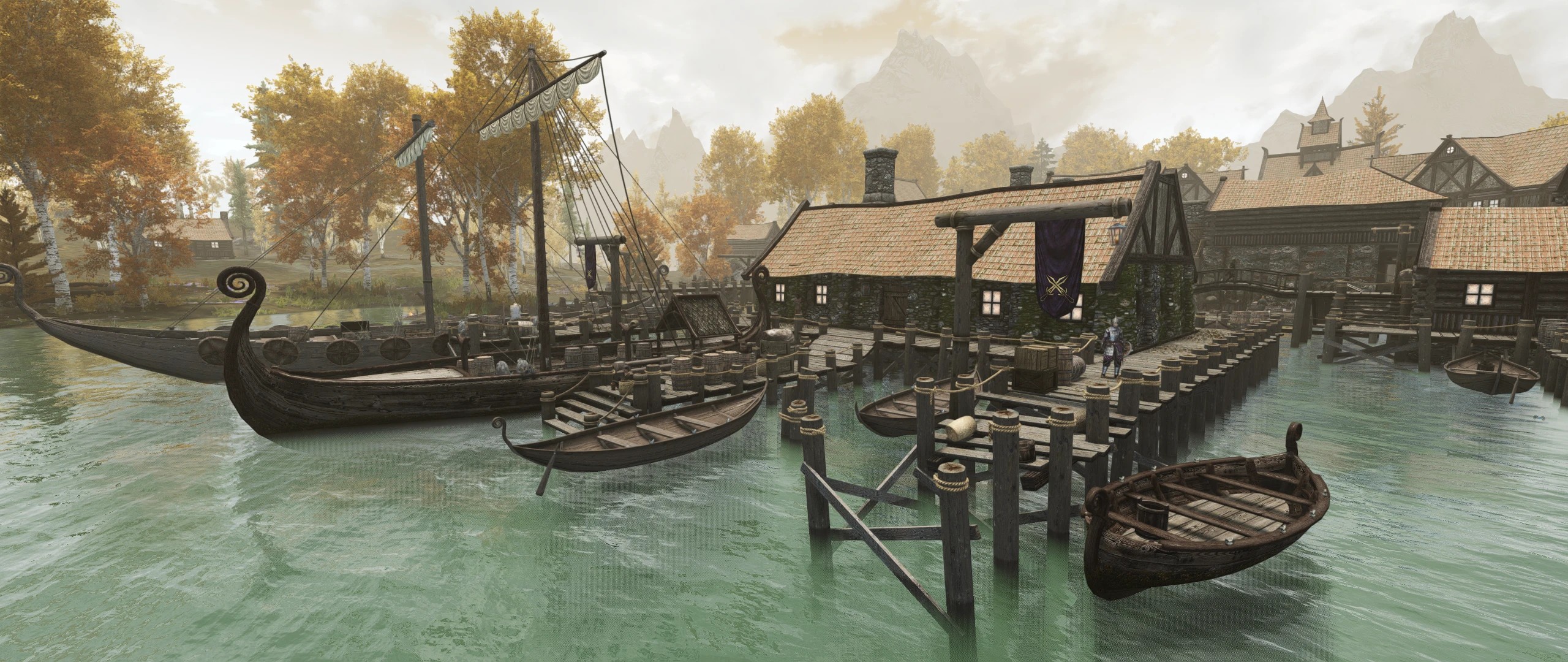 Мод Riften Docks Overhaul для The Elder Scrolls 5: Skyrim | VK Play