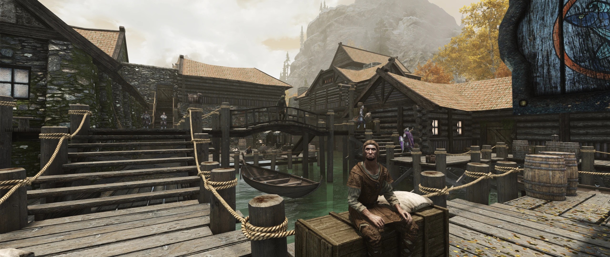 Мод Riften Docks Overhaul для The Elder Scrolls 5: Skyrim | VK Play