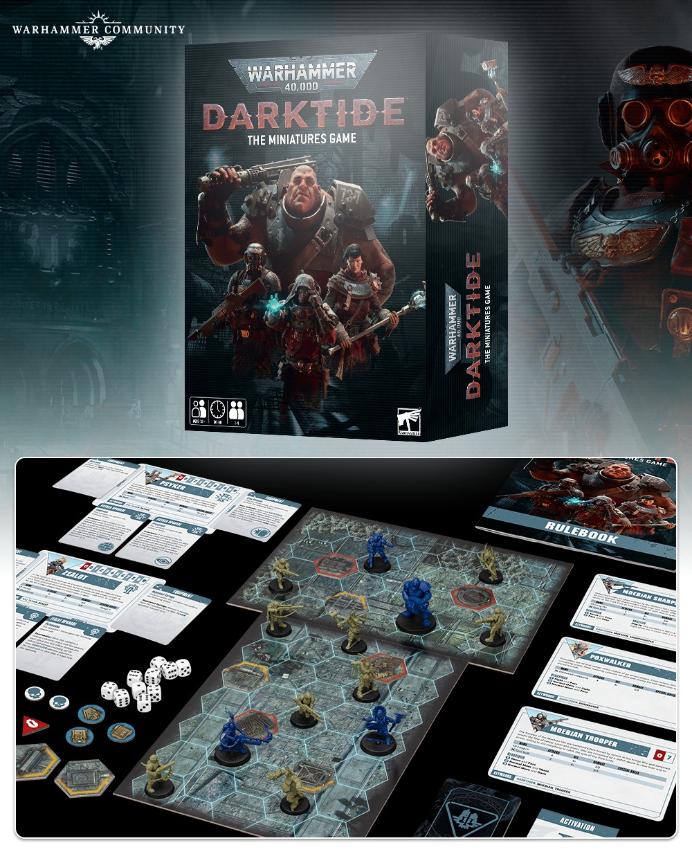 Games Workshop выпустит настолку по мотивам Warhammer 40,000: Darktide