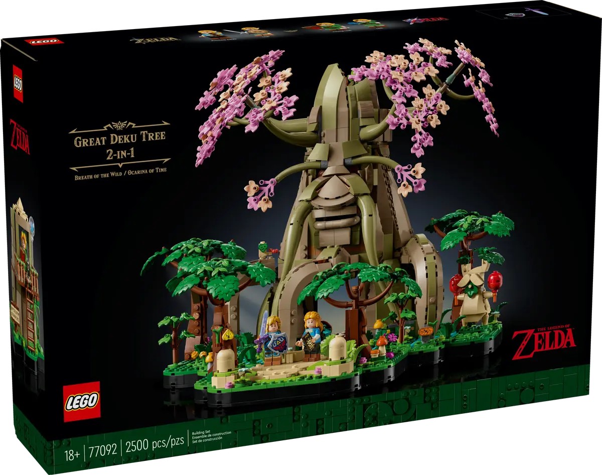 LEGO представила первый набор по The Legend of Zelda за 27 тыс. рублей VK P...