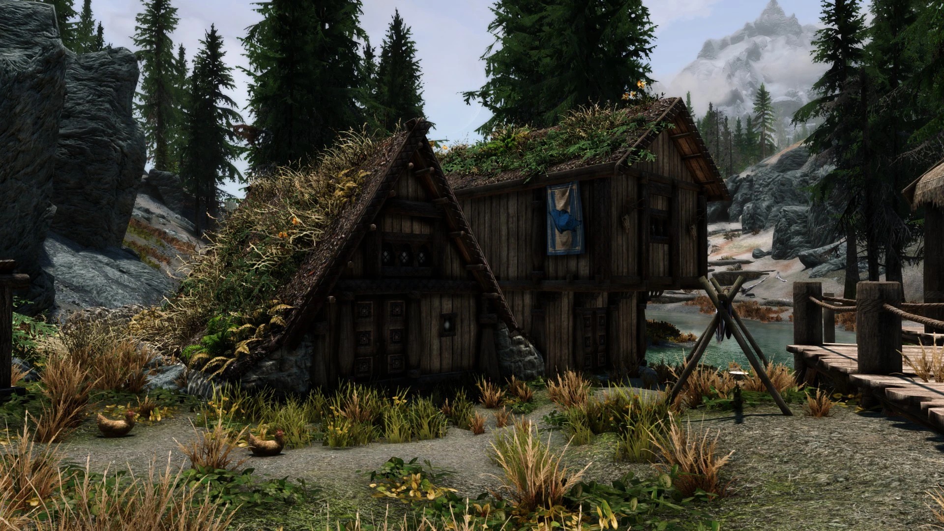 Мод The Great Village of Mixwater Mill SSE для The Elder Scrolls 5: Skyrim  | VK Play