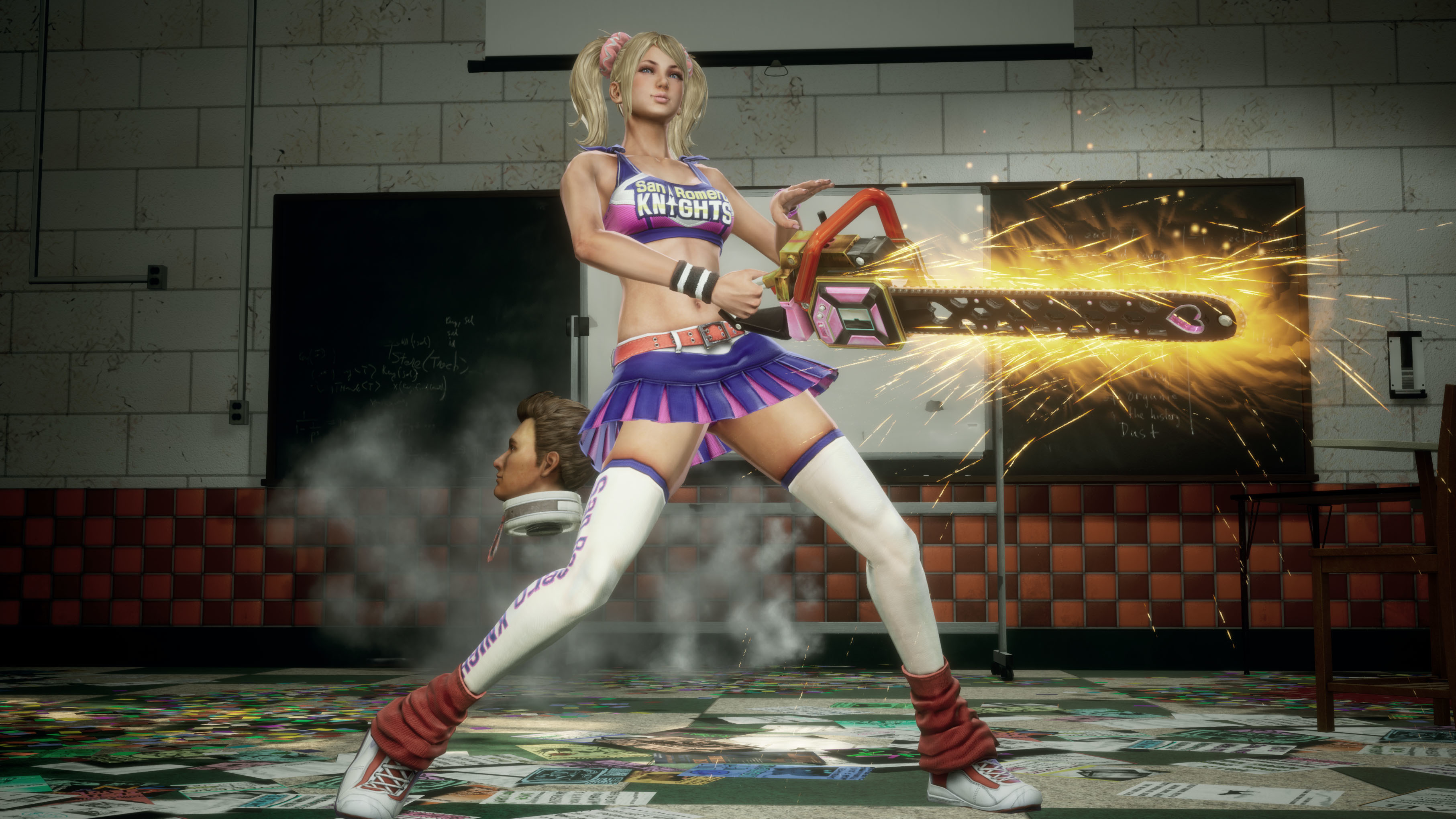 Моддер раздел главную героиню Lollipop Chainsaw RePOP | VK Play