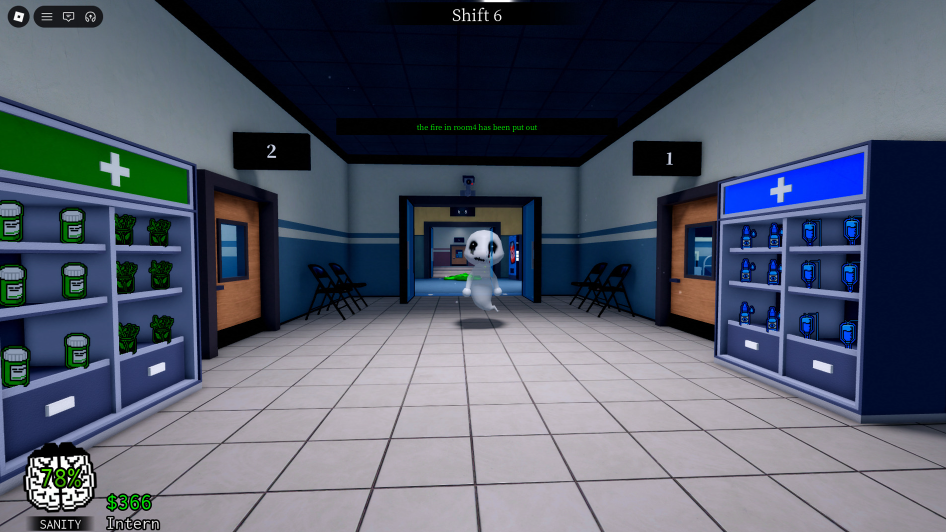 Roblox-style horror adventure scene used as a general maze-planning visual