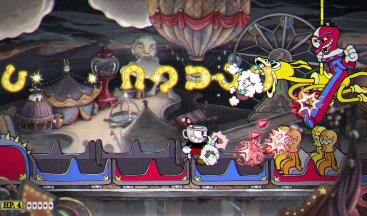 Cuphead: прохождение боссов (Carnival Kerfuffle) | VK Play