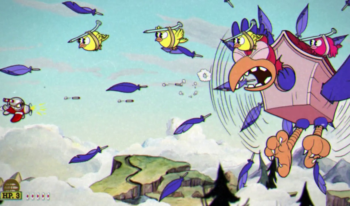 Cuphead: прохождение боссов (Aviary Action) | VK Play