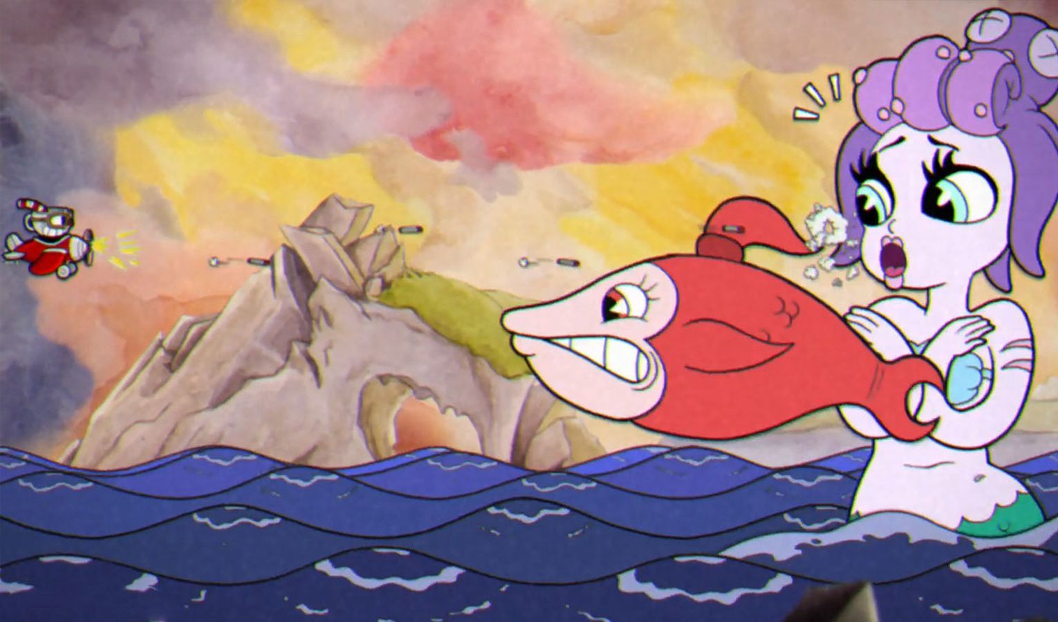 Cuphead: прохождение боссов (High Seas Hi-jinx) | VK Play