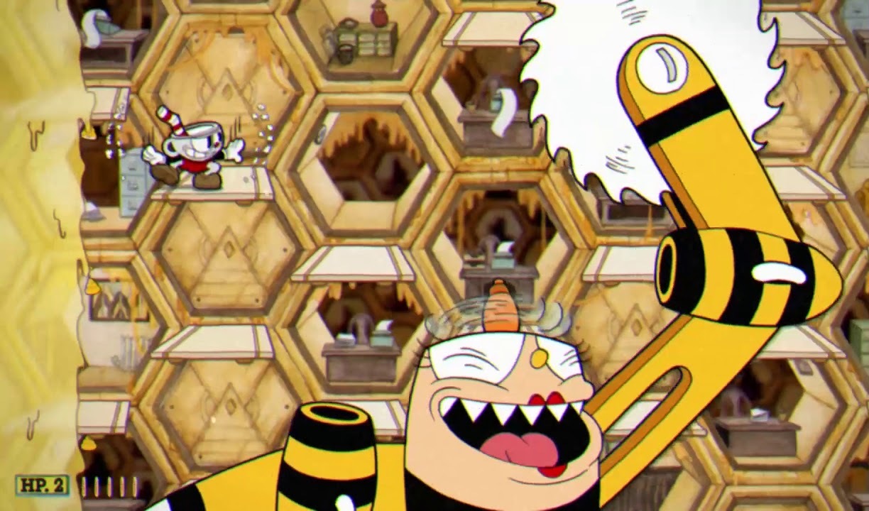 Cuphead: прохождение боссов (Honeycomb Herald) | VK Play