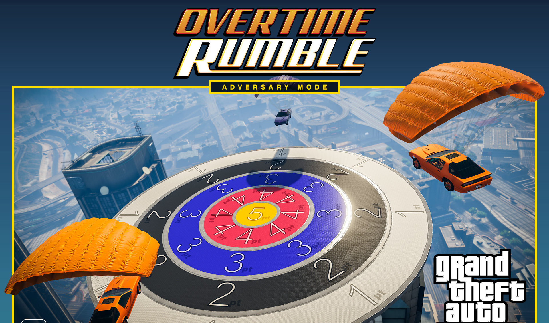 GTA Online: Overtime Rumble — режим противоборства «Толкучка в овертайме» |  VK Play