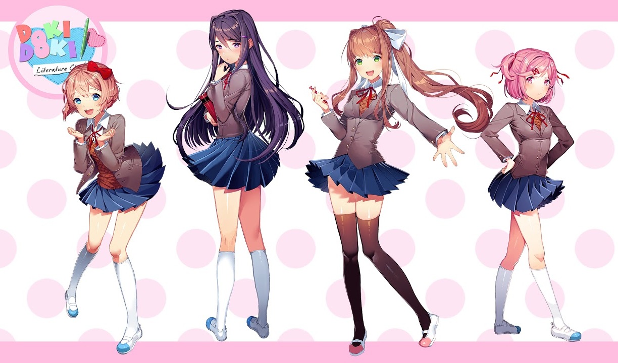 Все концовки Doki Doki Literature Club | VK Play