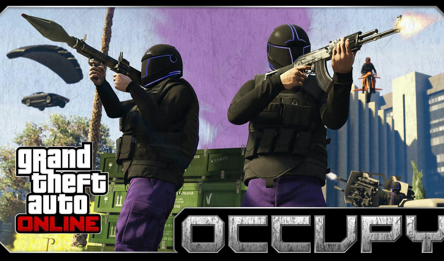 GTA Online: Occupy — режим противоборства «Налет с захватом» | VK Play