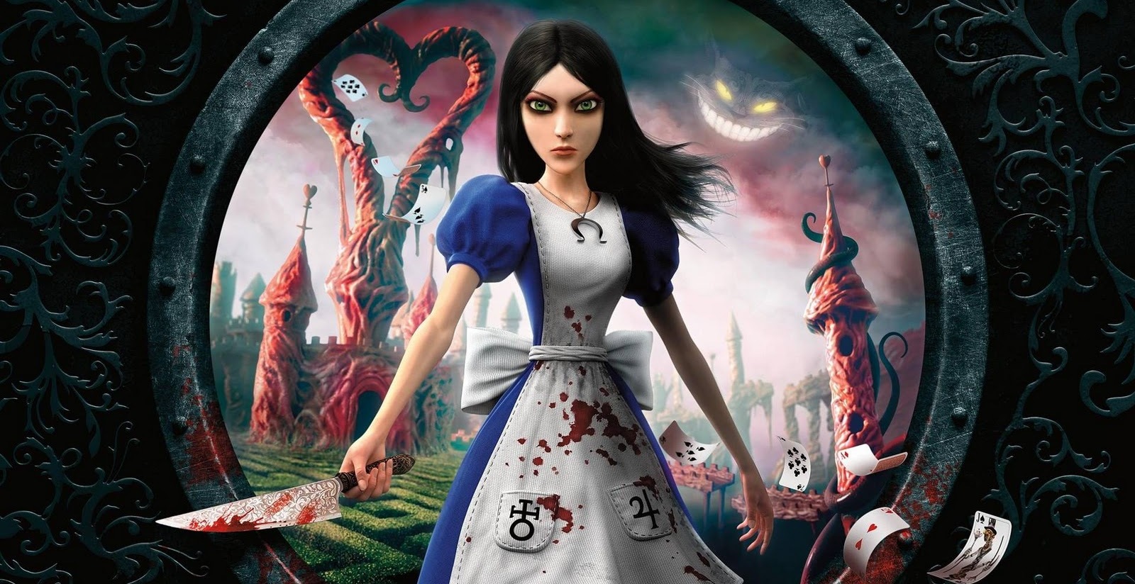 Mobile wallpaper: Alice: Madness Returns, Cheshire Cat, Video Game, 1210154 down