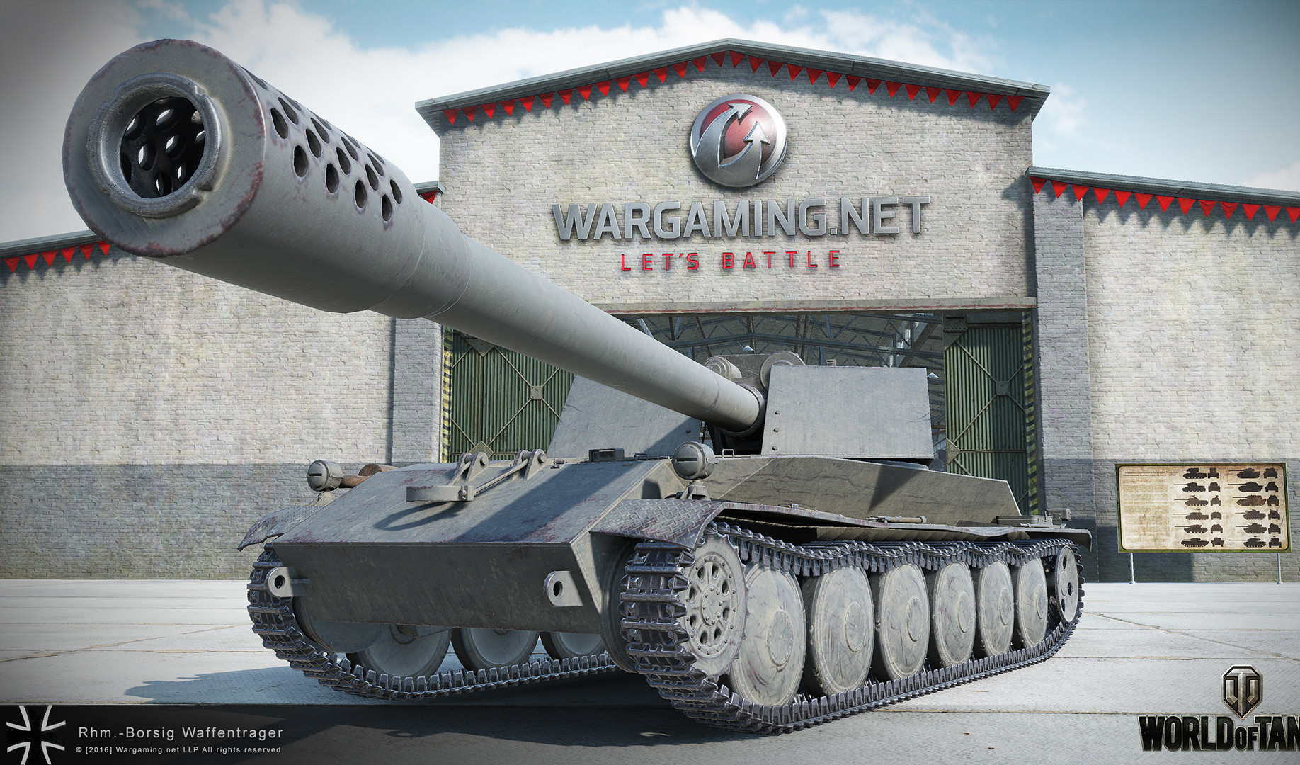 World of Tanks — гайд по Rhm.-Borsig Waffenträger | PLAYER ONE