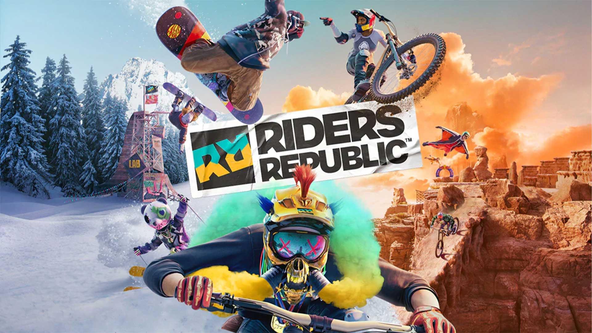 Диванный экстрим с динозавром на голове: впечатления от Riders Republic |  VK Play