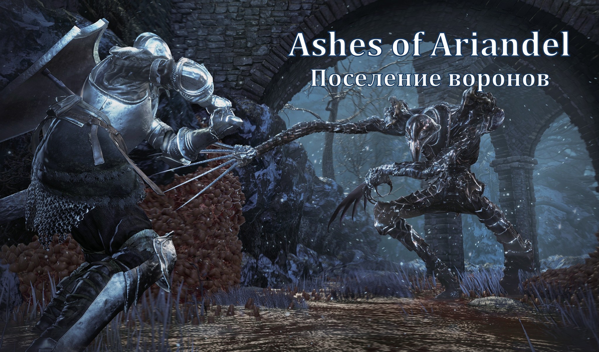 Прохождение Dark Souls 3 — Ashes of Ariandel: Поселение воронов (все  секреты) | VK Play