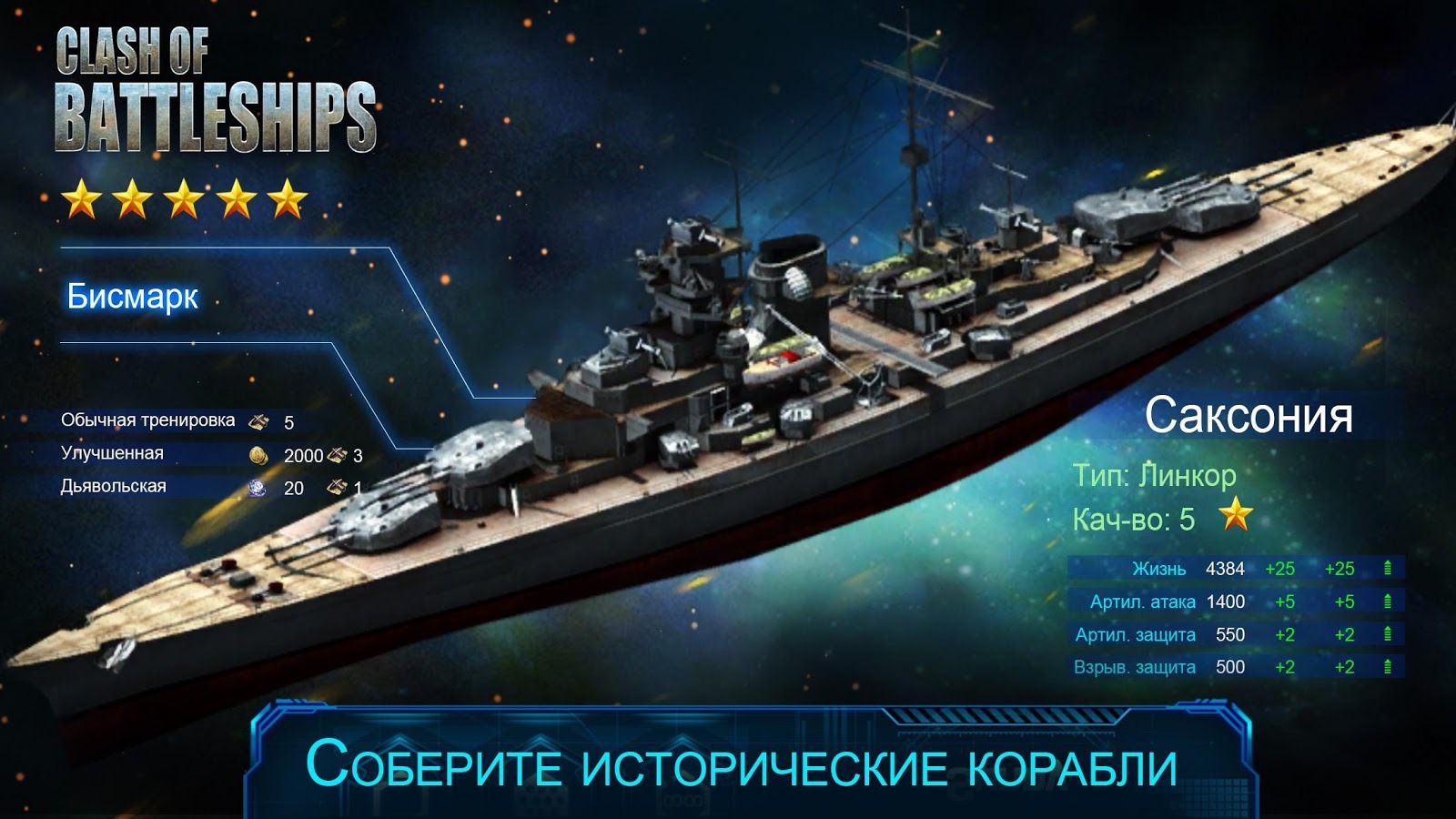 Линкор гайд. Clash of Battleships.