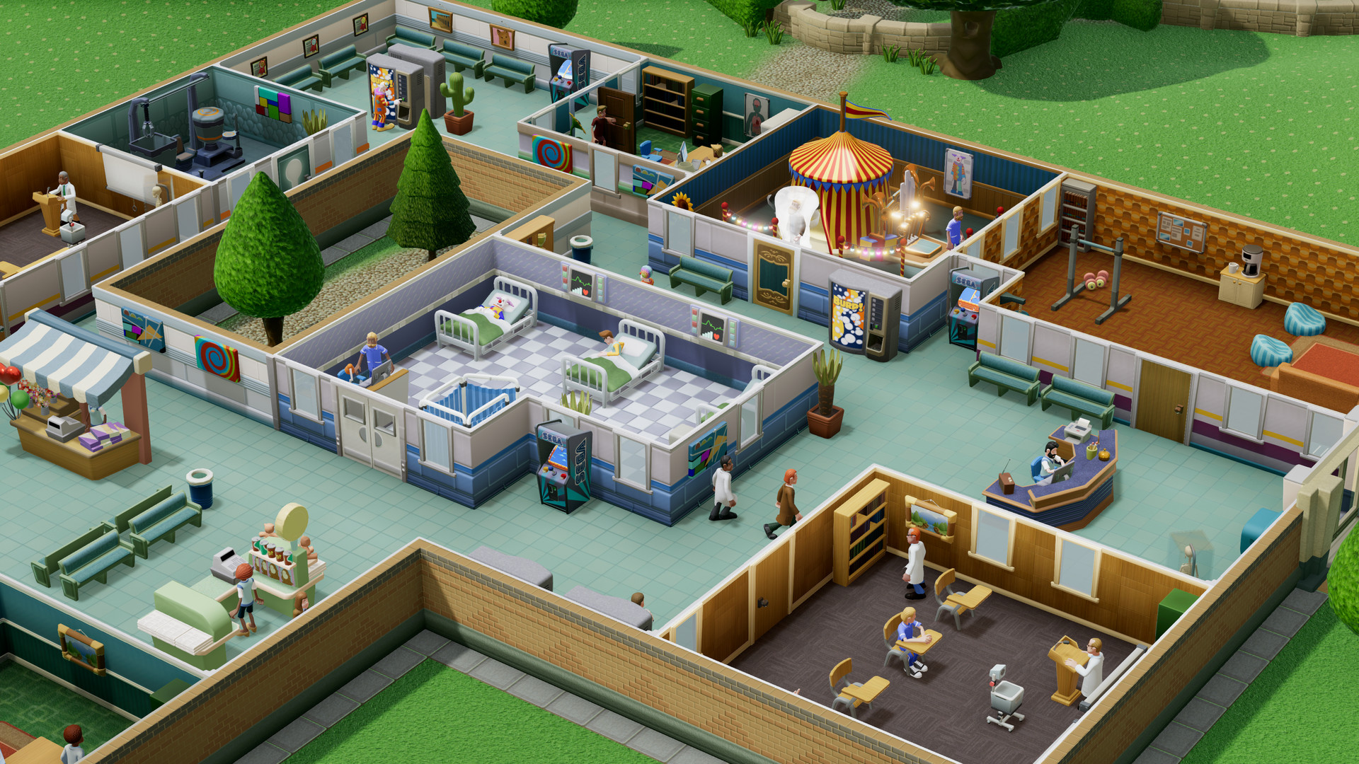 Two Point Hospital — гайды, новости, статьи, обзоры, трейлеры, секреты Two  Point Hospital | VK Play