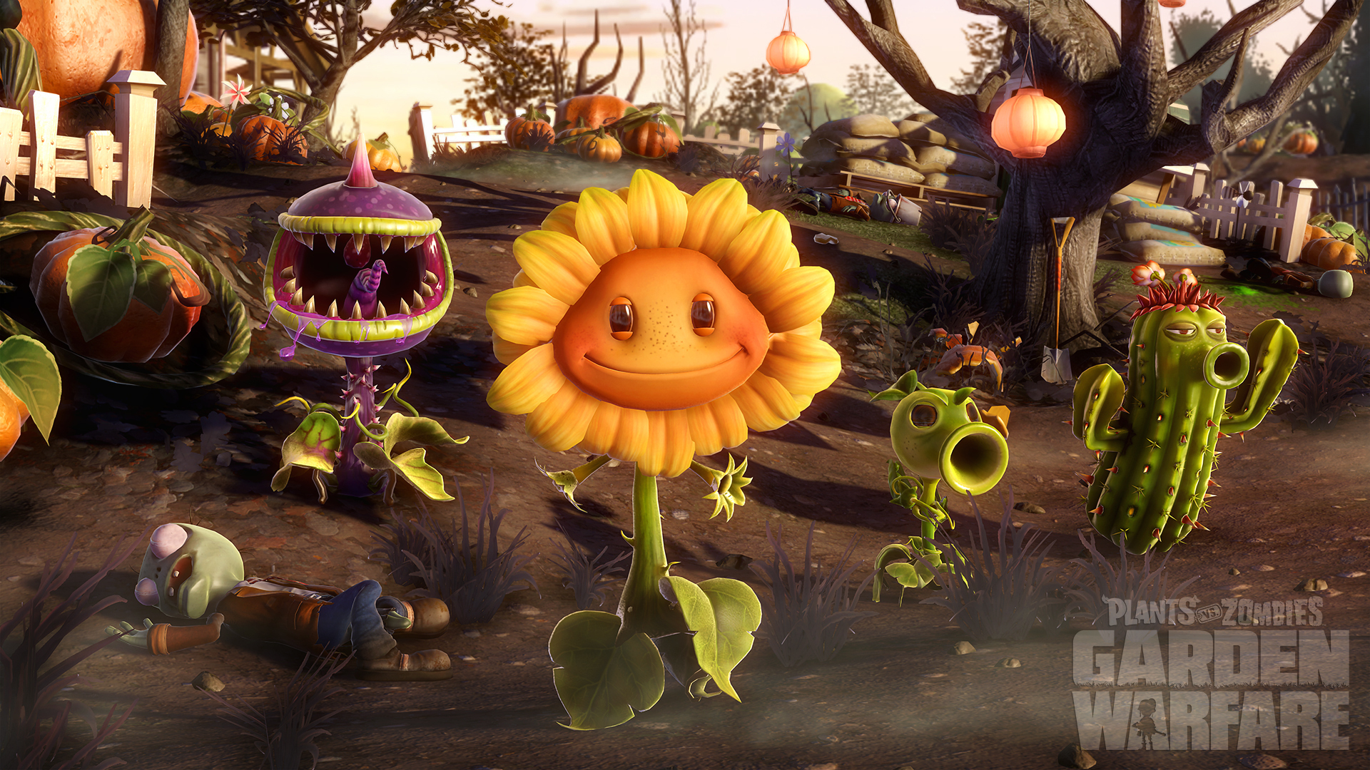 Plants vs. Zombies: Garden Warfare выйдет 20 февраля