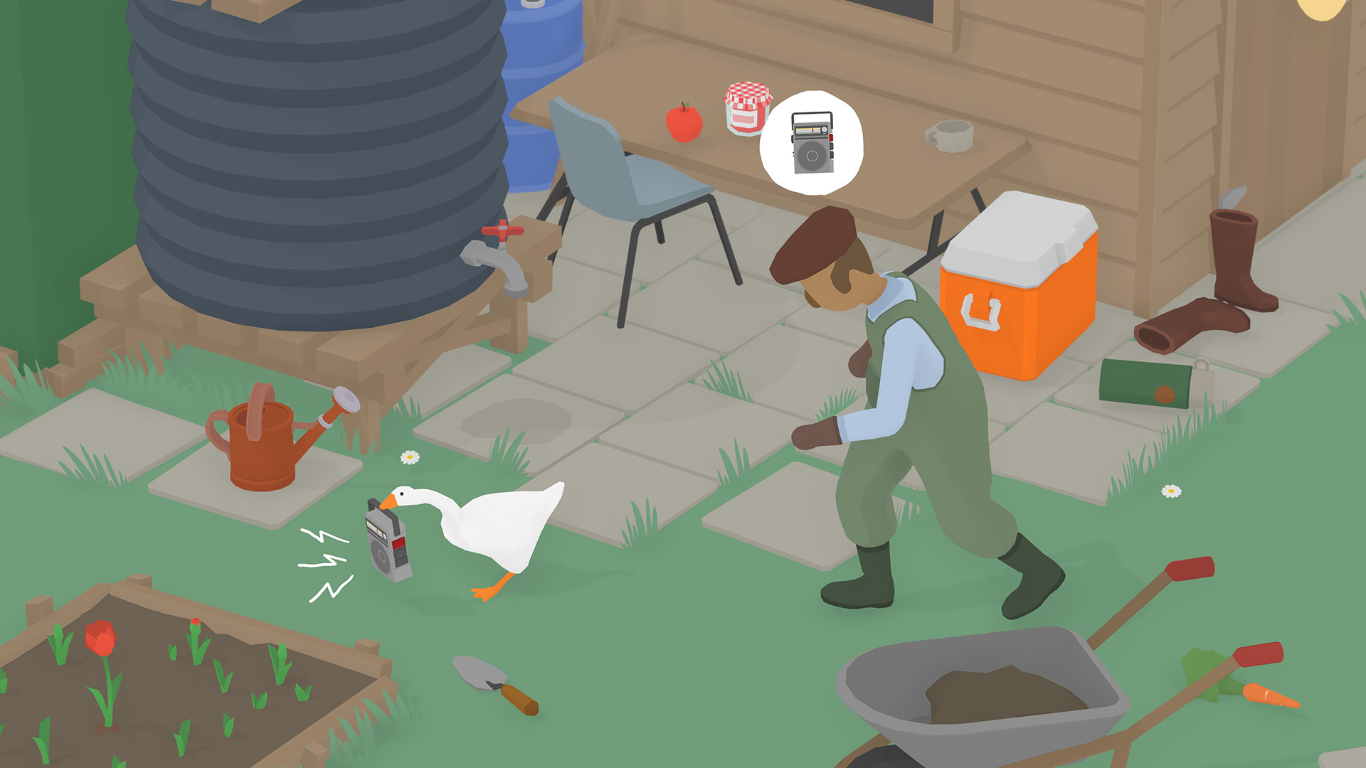 Untitled Goose Game — гайды, новости, статьи, обзоры, трейлеры, секреты  Untitled Goose Game | VK Play