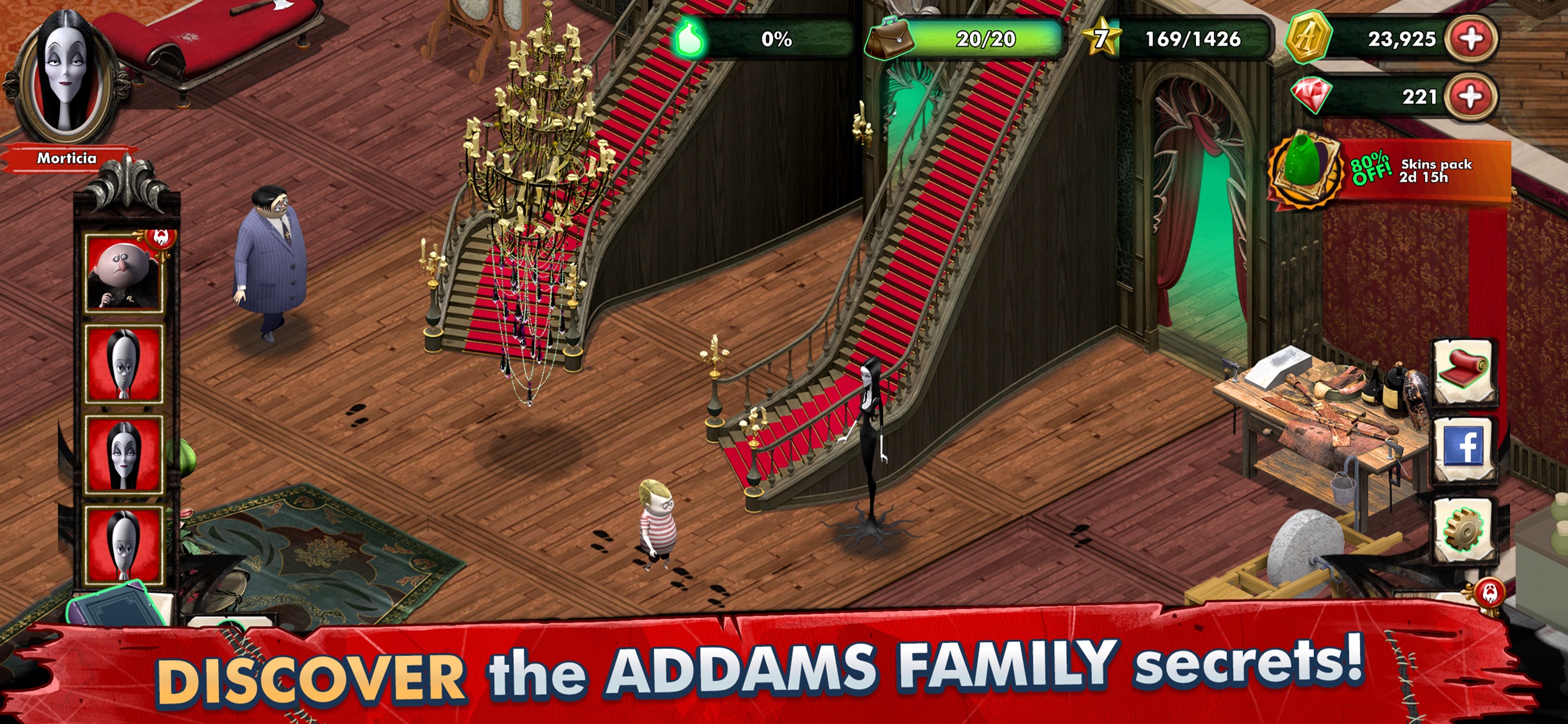 Как играть в игру семейка адамс. Family Addams Mystery Mansion. The Addams Family: Mansion Mayhem. Замок семейки Аддамс. Дерево у дома семейка Аддамс.